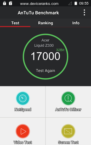 AnTuTu Acer Liquid Z330