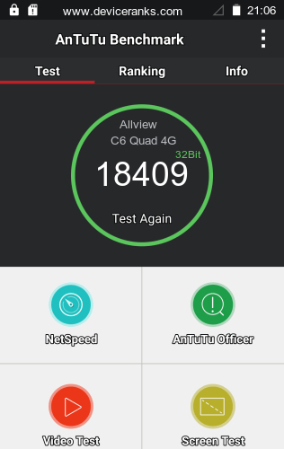 AnTuTu Allview C6 Quad 4G