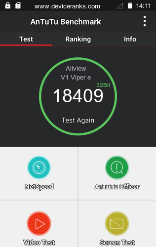 AnTuTu Allview V1 Viper e