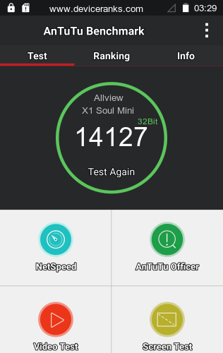 AnTuTu Allview X1 Soul Mini