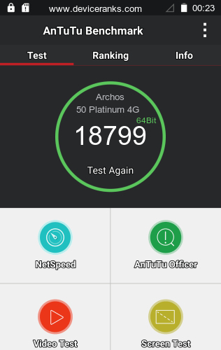 AnTuTu Archos 50 Platinum 4G