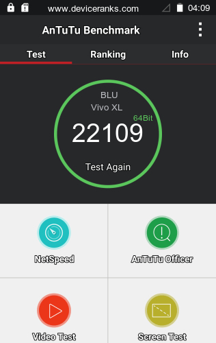 AnTuTu BLU Vivo XL