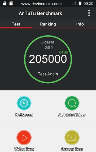 AnTuTu Gigaset GS5