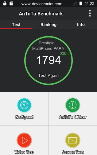 AnTuTu Prestigio MultiPhone PAP5430