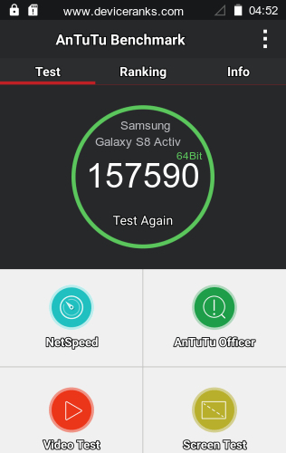 samsung s8 active antutu