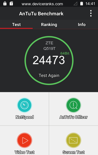 AnTuTu ZTE Q519T